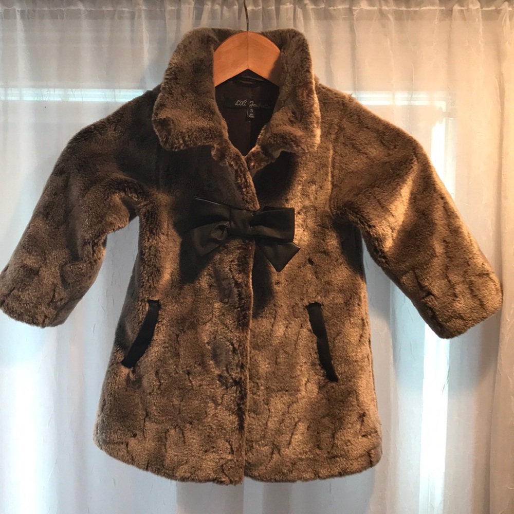 French designer Lili Gaufrette fur coat.